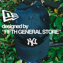 Fifth General Store NEW ERA キャップ ネイビー NEW ERA® designed by “FIFTH GENERAL STORE”｜JOURNAL STANDARD MENS
