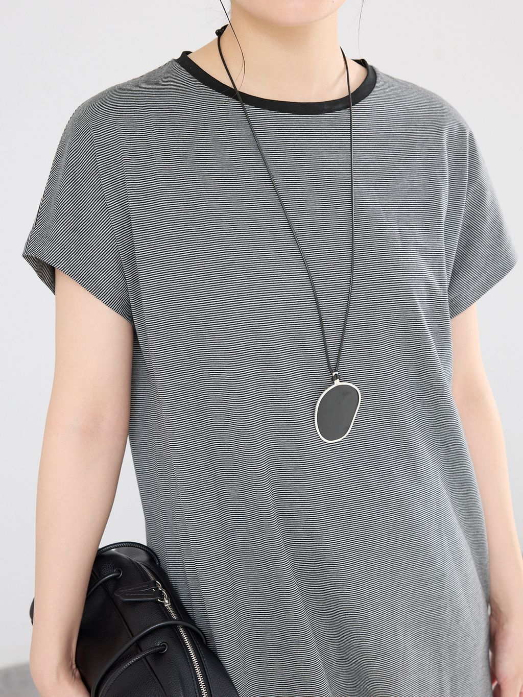 ATON/エイトン SUVIN 60/2 CAP SLEEVE DRESS ワンピースの