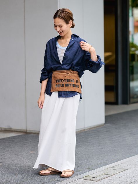 THRIFTY LOOK / スリフティ ルック 別注スエードワークエプロン