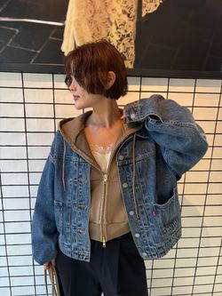 追加予約》Levi's/リーバイス SLOBE別注 BALLOON SLEEVE TRACKER