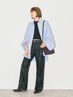 追加2》BALLOON CUFF シャツのコーディネートスナップ（MOENO