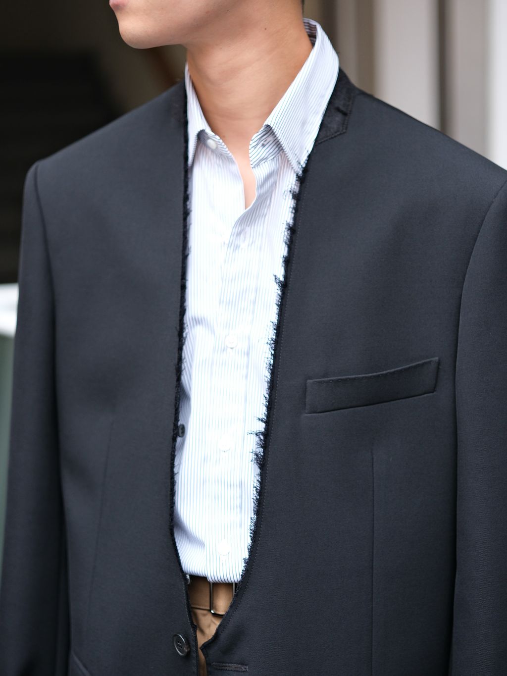 MAISON MARGIELA(メゾン マルジェラ) FOLDABLE COLLAR BLAZERの