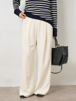 PORSELLI/ポルセリ LEATHER バレエシューズのコーディネートスナップ