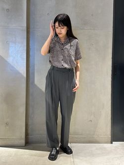 追加》《別注》【LUSANA / ルサーナ】TINA SHIRTS：シャツ（シャツ