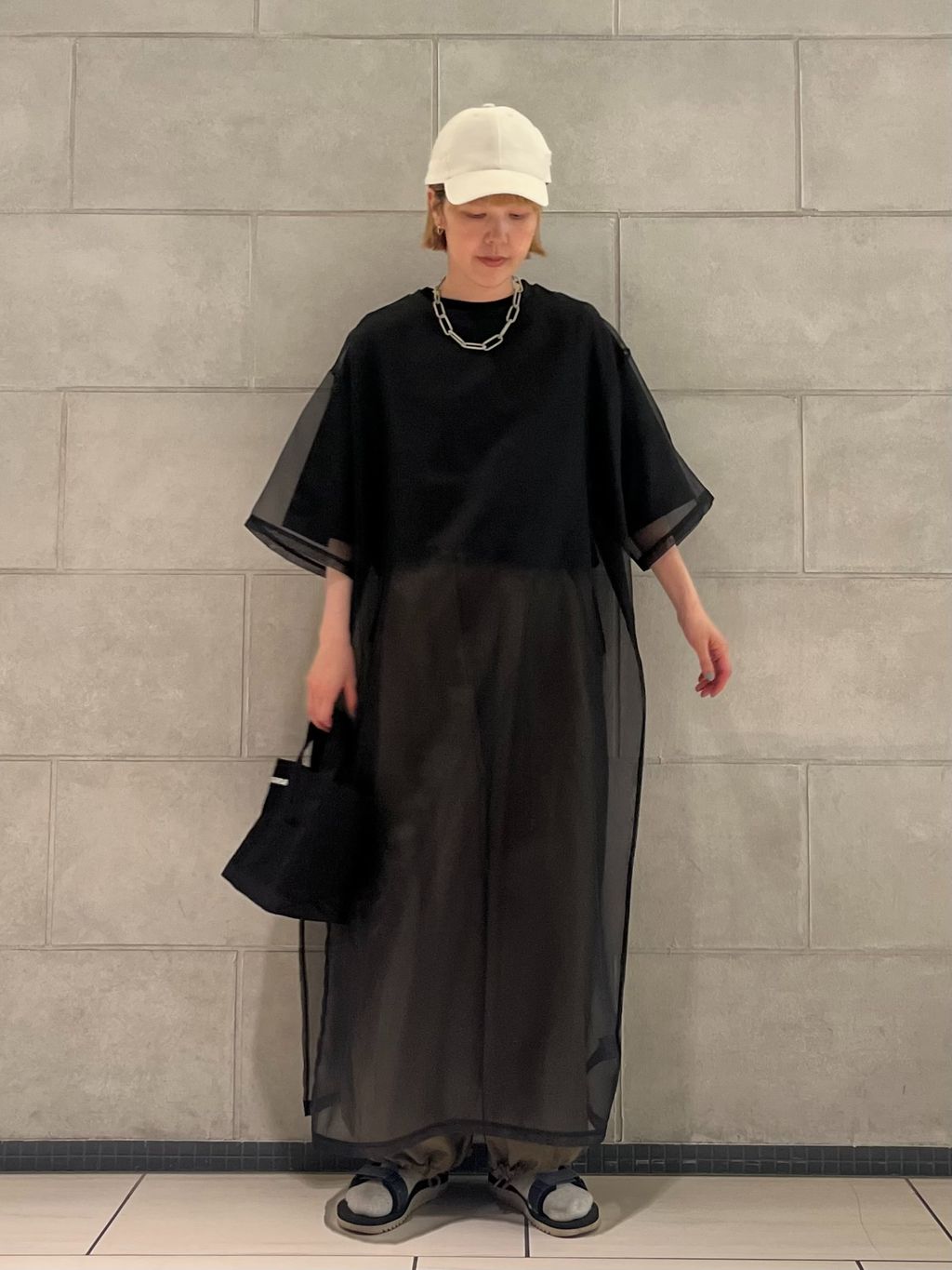SUNDAY Sheer T-ワンピースのコーディネートスナップ（K.M）｜journal