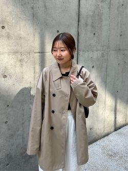 ライトクロスPコートのコーディネートスナップ（riko）｜JOURNAL