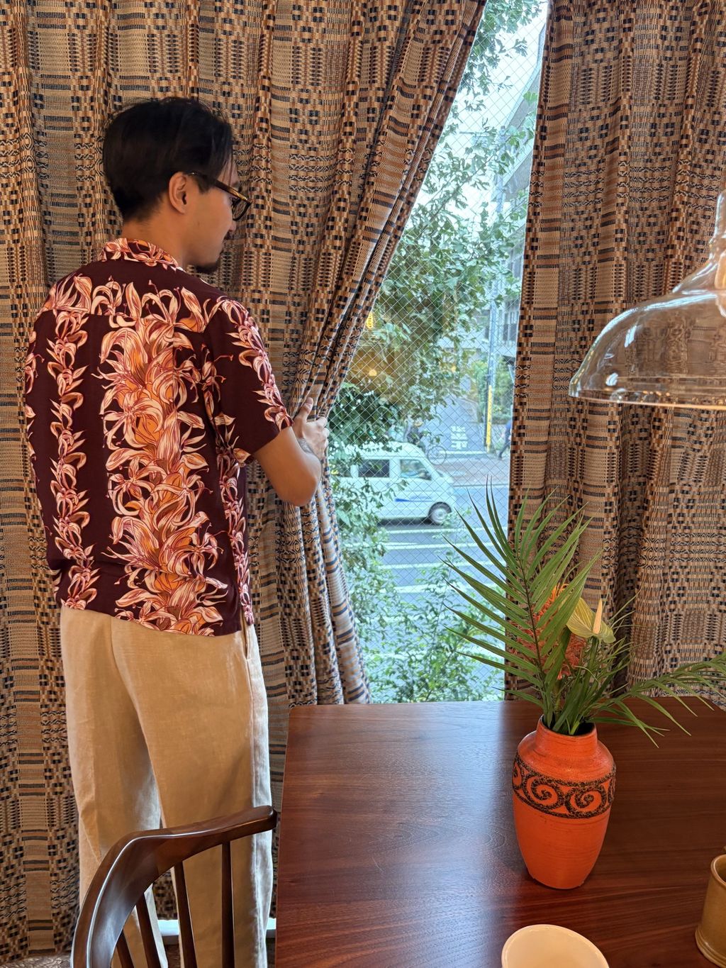 予約》CURTAIN OVERSHOT 100x200 2枚セットのコーディネートスナップ