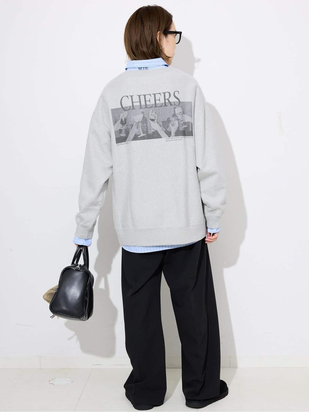 WEB限定/追加2》HAPPYCOLOR SHIRTのコーディネートスナップ（Sally