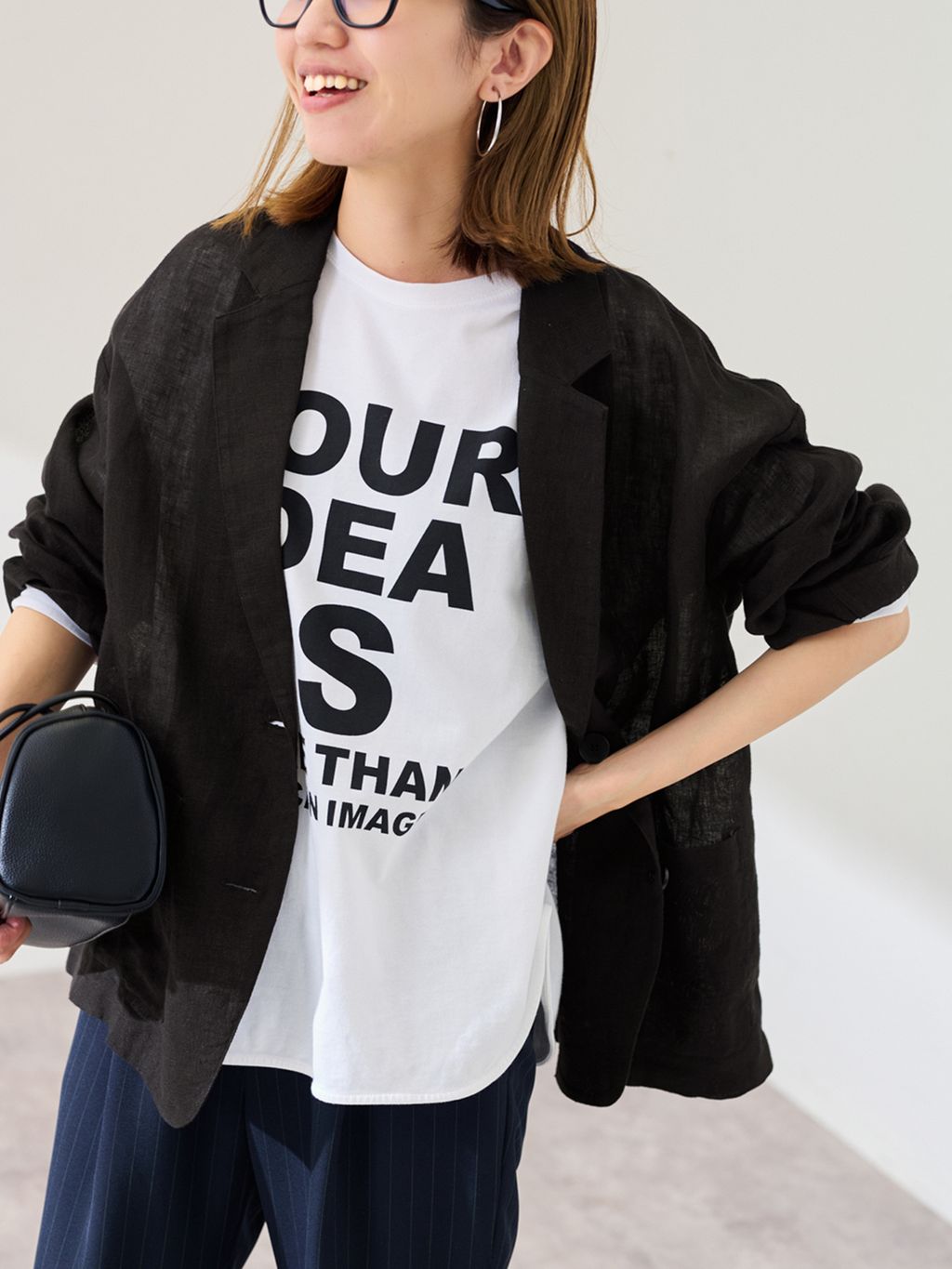 ≪WEB限定 / 追加≫ロゴロンTee 2のコーディネートスナップ（tomo