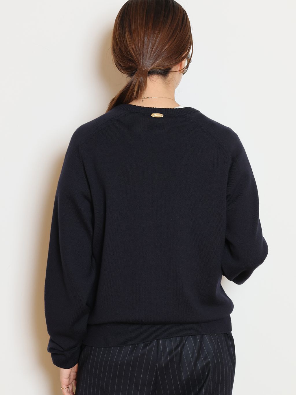 WISH クルーネックプルオーバーのコーディネートスナップ（HASE