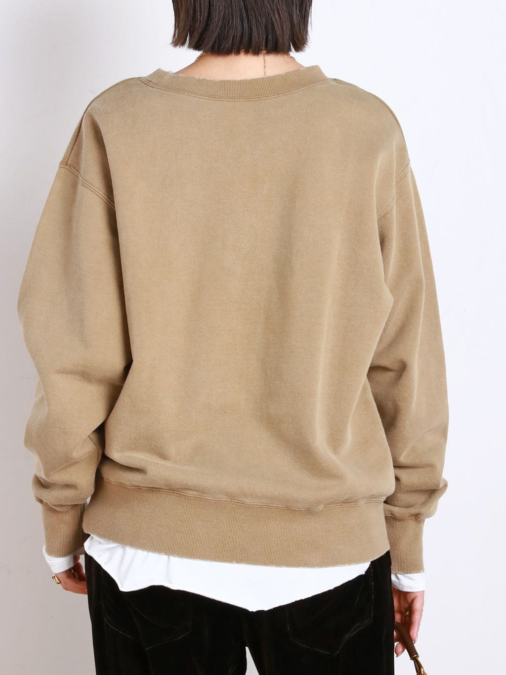 athletic wear MASON】別注college sweatのコーディネートスナップ