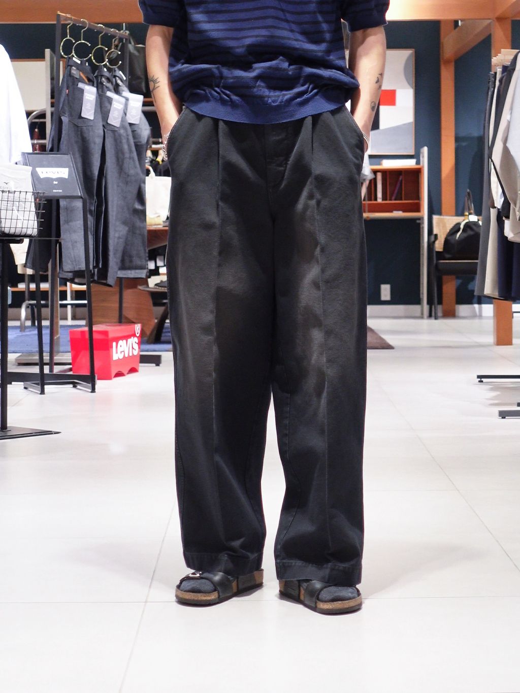 AURALEE (オーラリー) HIGH GAUGE COTTON KNIT SKIPPER ポロの