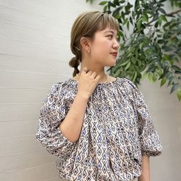 ヴィンテージライクデニムショートジャケットのコーディネートスナップ 