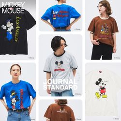 ミッキーマウス Tシャツ｜ユニセックスで着られる別注モデル｜JOURNAL
