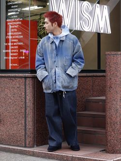 ANCELLM / アンセルム WISM別注 AGING COVERALL JACKETの