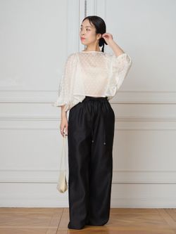 IENA LA BOUCLE プレイドシャギーウールシャツコートのコーディネート