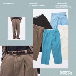 ワークの象徴に、リゾートの気分を。 Dickies別注。｜JOURNAL STANDARD