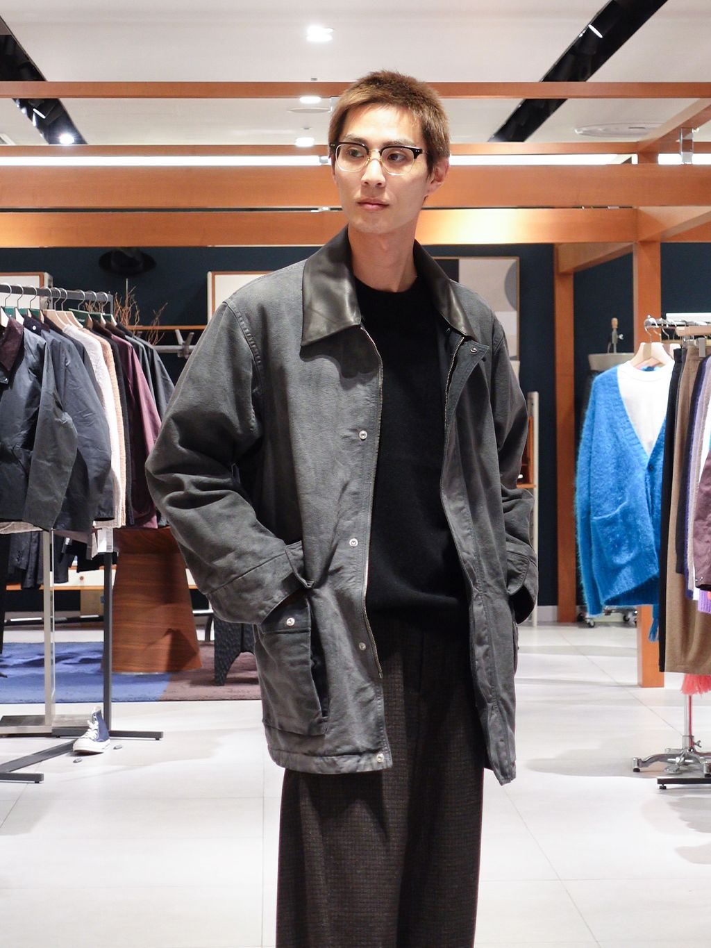 AURALEE (オーラリー) PRODUCT DYED ORGANIC COTTON DUCKの