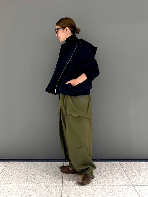 journal standard luxe　エアーダブルフーディ エアーダブルフーディのコーディネートスナップ（R.Y）｜journal