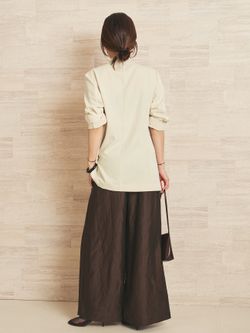 追加》Light nocollar ジャケット 2のコーディネートスナップ（yoshie