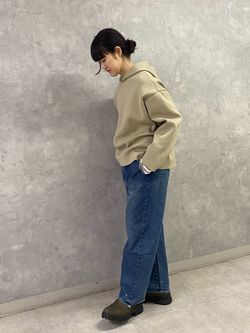 chimala】 for luxe ADJASTABLE WIDE TAPERED（045）のコーディネート