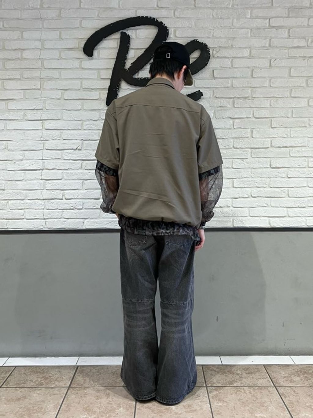 パナマ ファティーグ 半袖シャツのコーディネートスナップ（T.shibata