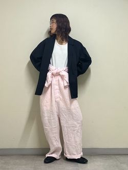 【journal standard luxe】リネンワッシャーオールインワン リネンワッシャーオールインワンのコーディネートスナップ（KY