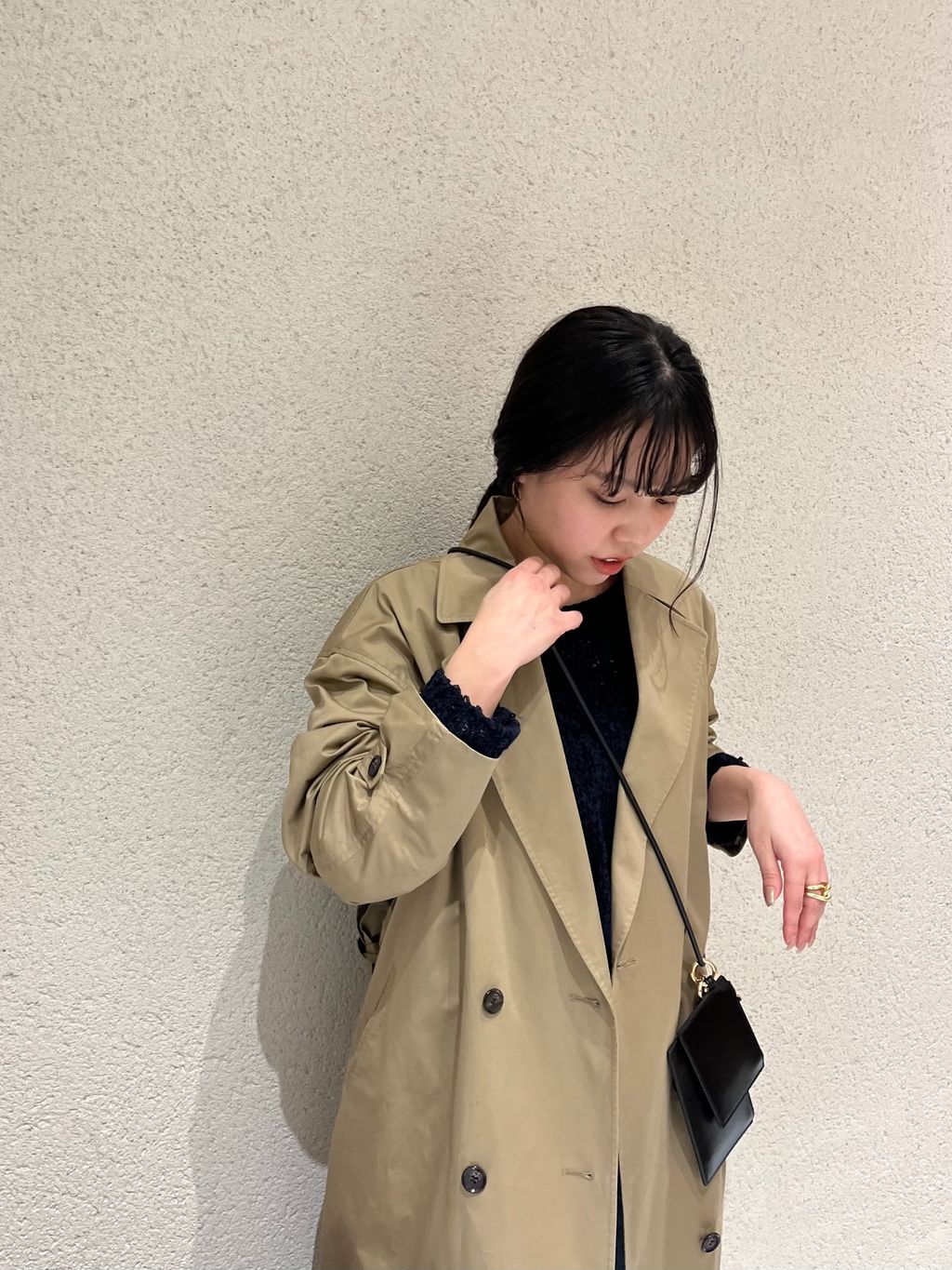 plageプラージュ 、カトリーントーキョー2点おまとめ lady trench コートのコーディネートスナップ（akane）｜Plage