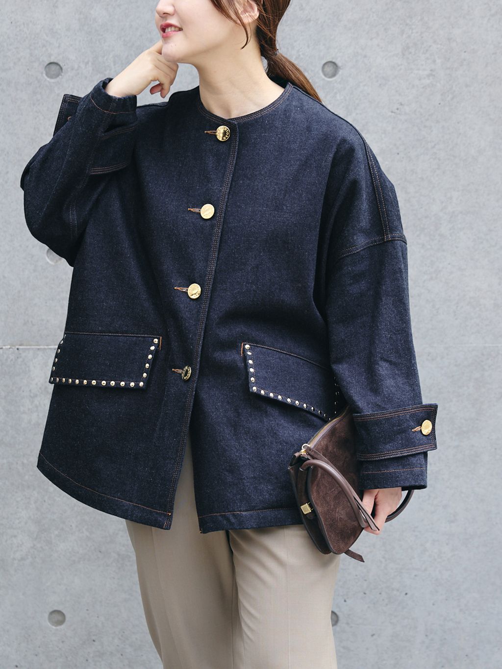 MACKINTOSH/マッキントッシュ 別注 HUMBIE NC DNM JK MB STUDS