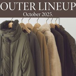 OUTER LINEUP | October 2025.｜Plage｜ブログ｜BAYCREW'S STORE