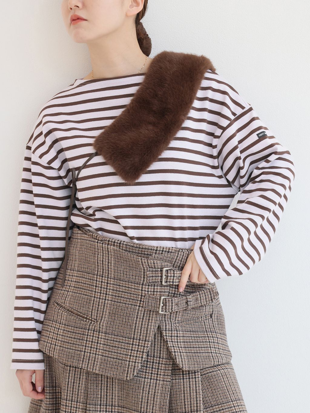 SAINT JAMES/セントジェームス 別注 OUESSANT LOOSE カットソー 20JCの