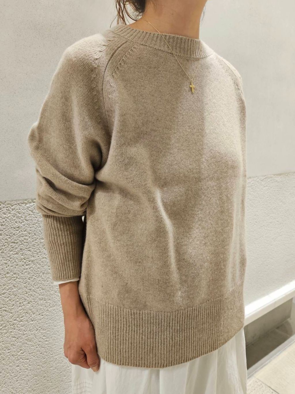 TAION / タイオン *Spick別注キルティングブルゾン ベージュ スピック