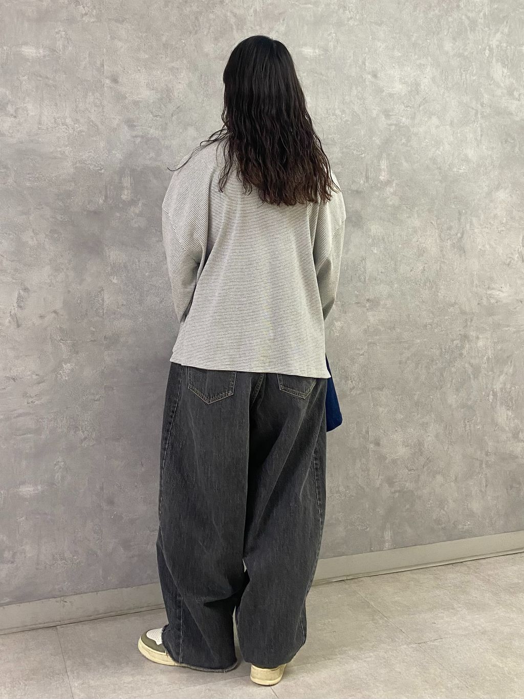 13OZデニム スウィッチパンツ（BLK）のコーディネートスナップ（A.S