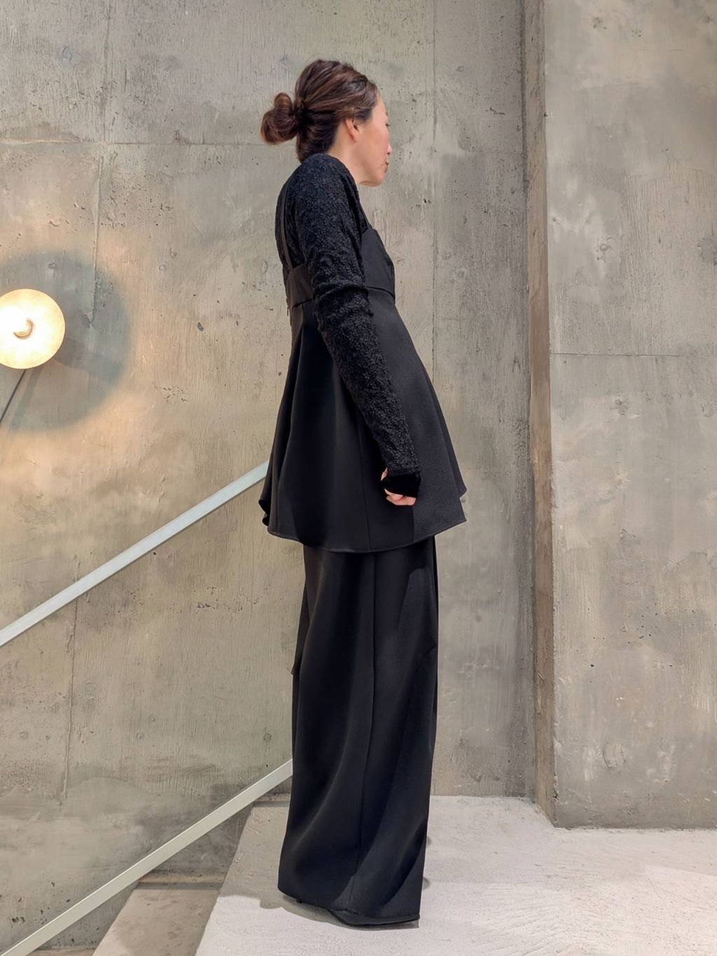 追加予約2》ダブルクロスビスチェのコーディネートスナップ（YUMI