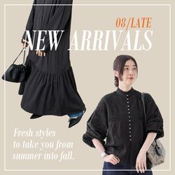 L'ESSAGE｜【NEW ARRIVALS】 ＼8月後半の新入荷情報をお届け