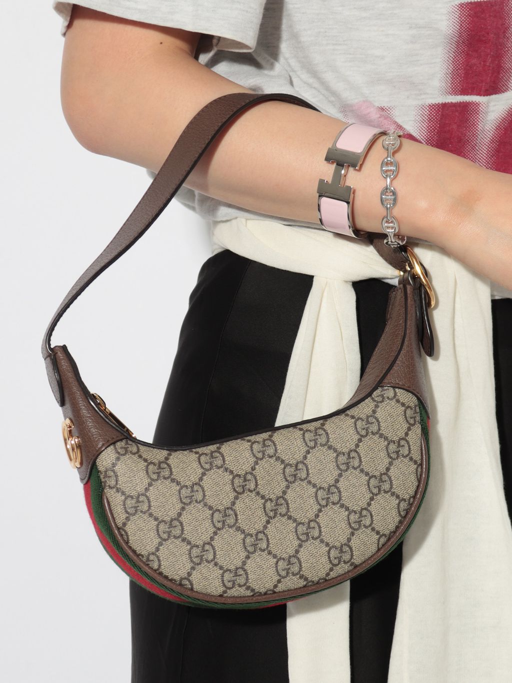 VINTAGE GUCCI/グッチ】Ophidia mini bag gg supremeのコーディネート