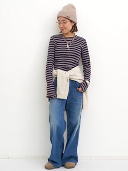 GOOD GRIEF!/グッド グリーフ】 Border Long Sleeve Teeの