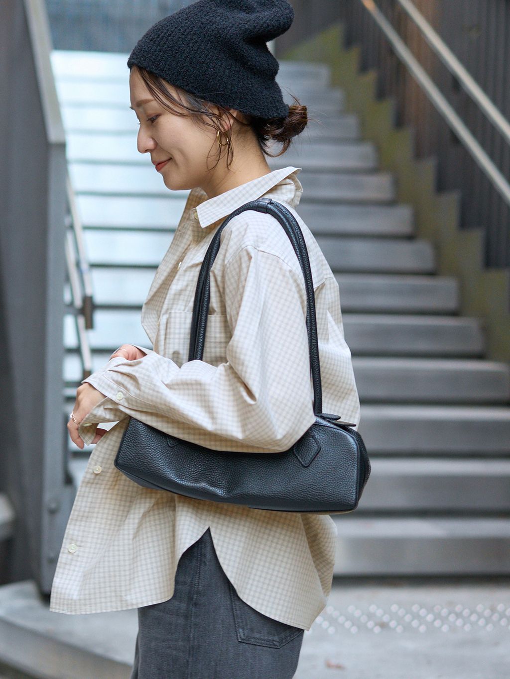 AULENTTI/オウレンティ】BUGETTE BAGのコーディネートスナップ（chizu