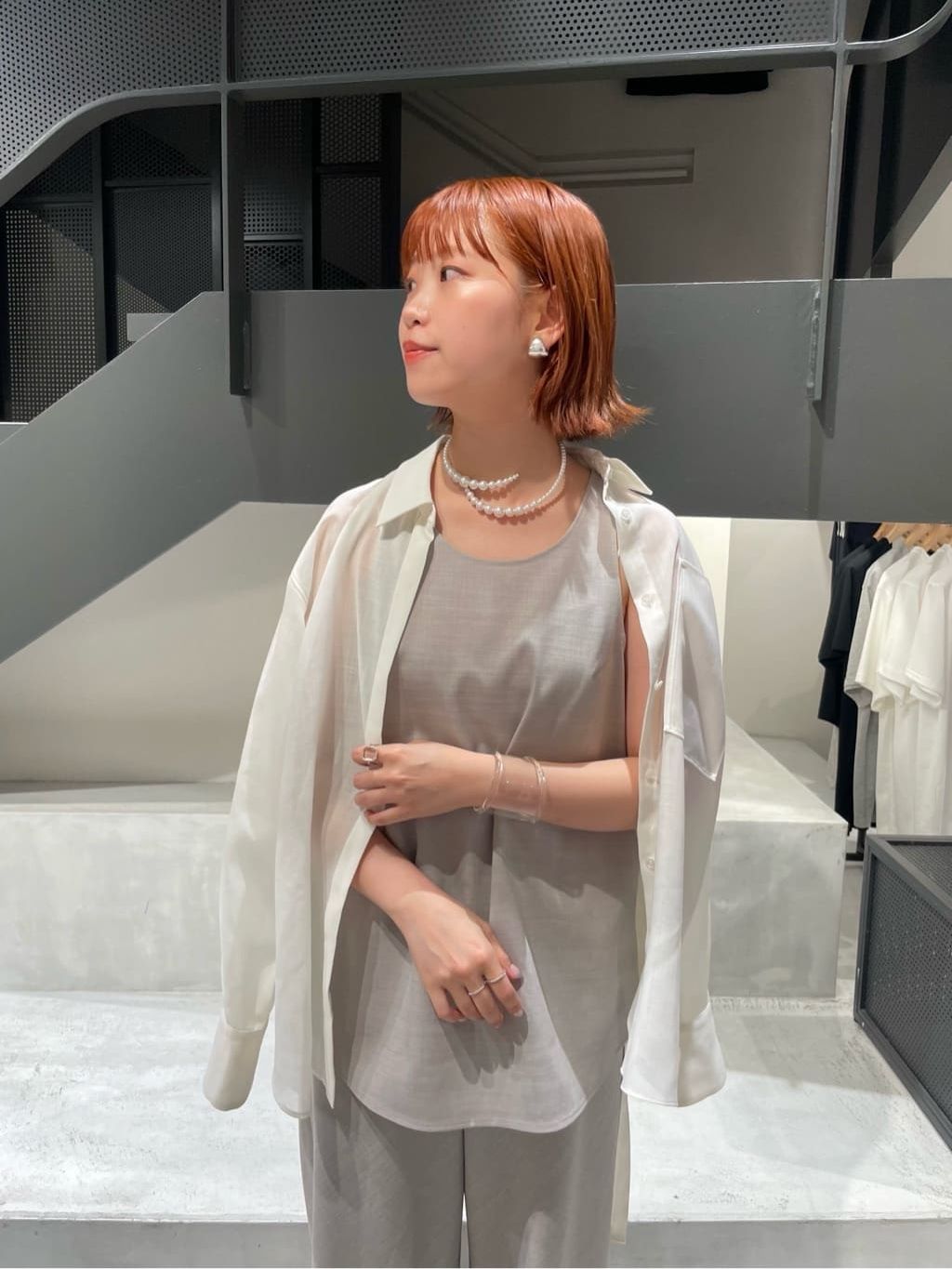 Pearl International CO/11SERPENTCHUTE ネックレスのコーディネート