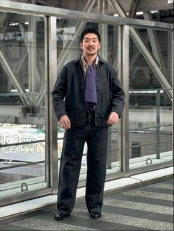 SEYA.(セヤ) 別注 DOCK JACKET LINEN DENIMのコーディネートスナップ