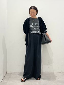 新品　JOURNAL STANDARD relume シアーフーディ 追加 / 新色》シアーフーディのコーディネートスナップ（MATSU