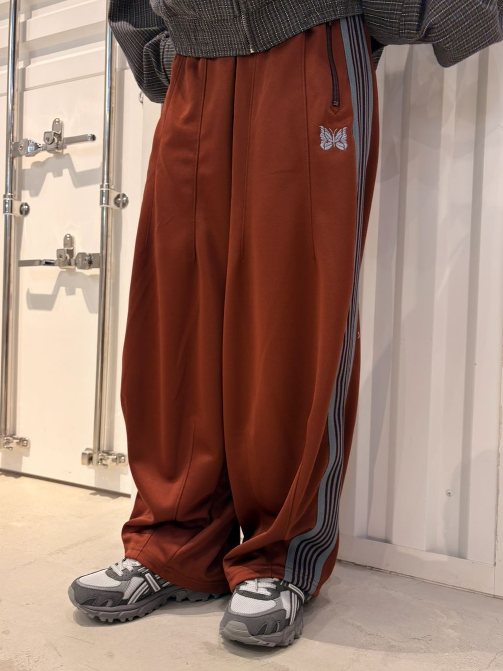 NEEDLES/ニードルズ H.D. Track Pant - Poly Smoothのコーディネート