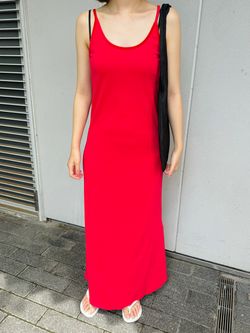 SKIN × EDIT. FOR LULU】コラボ ベロアリボン ワンピースの