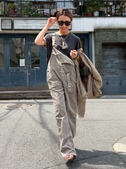 STAMMBAUM/シュタンバウム】 Corduroy Overall（サロペット
