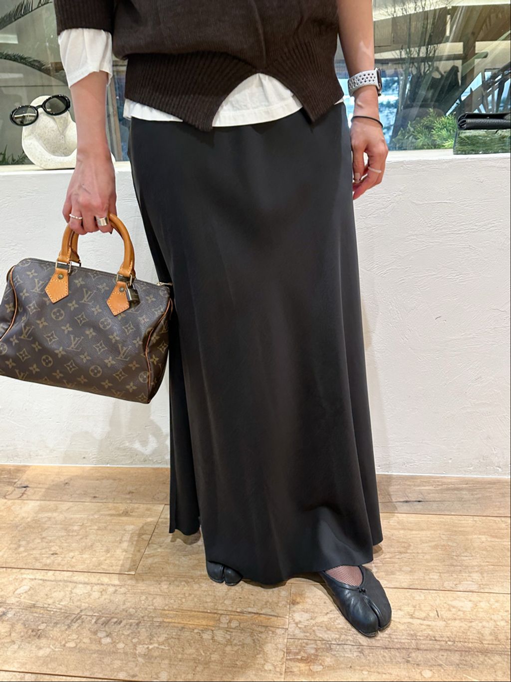 Plage NEPLA. 　ネプラ 別注 V ニット(ブラウン) NEPLA. / ネプラ 別注 V ニット(ブラウン)（ニット／セーター）｜Plage