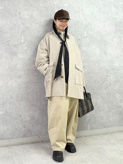 ジャーナルスタンダードラックス　タフタフリルオーバー タフタ フリルプルオーバーのコーディネートスナップ（K.H）｜journal