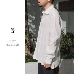 LE LINEN FRENCH SHIRT｜LEで初となるリネン素材のシャツ。｜L'ECHOPPE