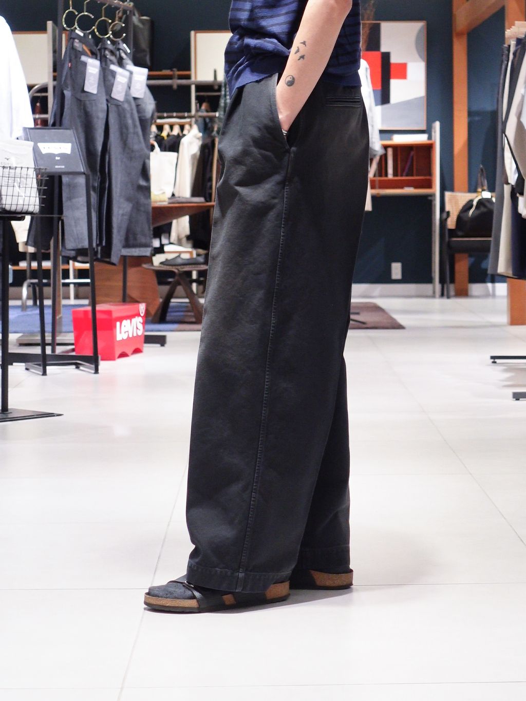 AURALEE (オーラリー) HIGH GAUGE COTTON KNIT SKIPPER ポロの