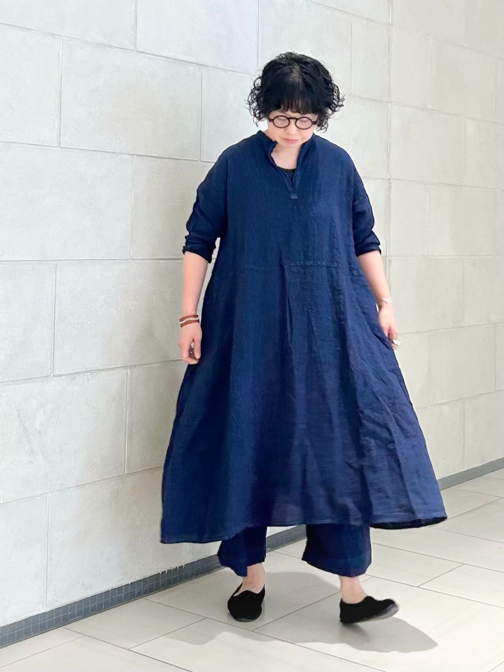 マニュエルギバル　ドレス MANUELLE GUIBAL】 DRESS MAO NATSUのコーディネートスナップ（A.N
