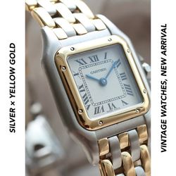 NEW】シルバー×ゴールド / 押さえておきたいコンビネーションウォッチ